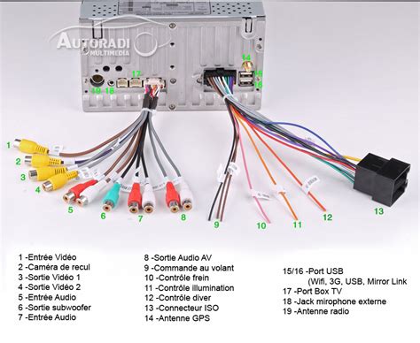 double din wiring harness 